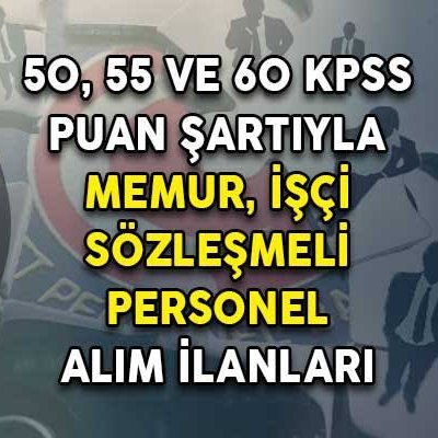 Kamu personeli alımları