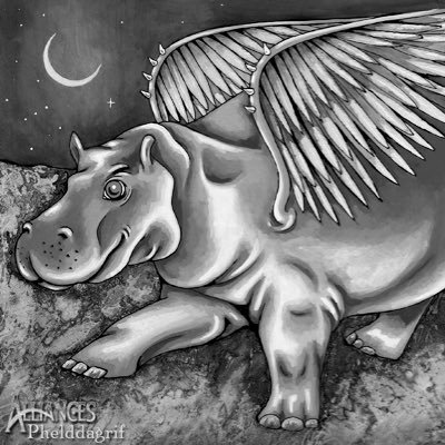 Just your friendly flying hippo blessed by Phyrexian evolution