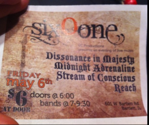 sixOoneVCP's profile picture. Best All Ages Music Venue In Chicago's Suburbs! Email DSmithmanagement@gmail.com to book a show with us!