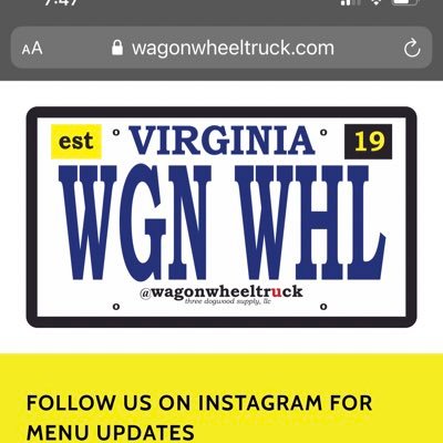@wagonwheeltruck on IG Questions or answers rockme@wagonwheeltruck #truckyeah #wheelsup #rockme @heavymayo #foodtrucklife