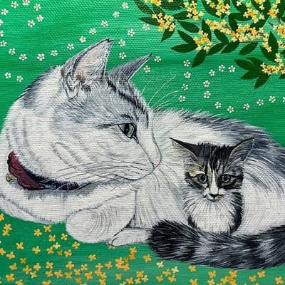 hagi_4649's profile picture. 保護猫出身
ビリー&マーク