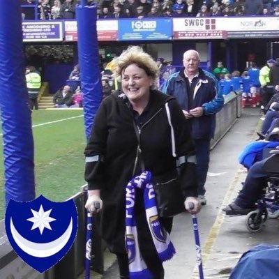 Pompey season ticket holder Fratton End. Granny, mother, wife etc.. New Account as hacked on last one