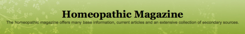 homeopathic_mag's profile picture. The Homeopathic Magazine explain what is homeopathic, provide you information about homeopathic migraine remedies and much more.