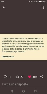 non sopporto gli ismi di qualsiasi razza