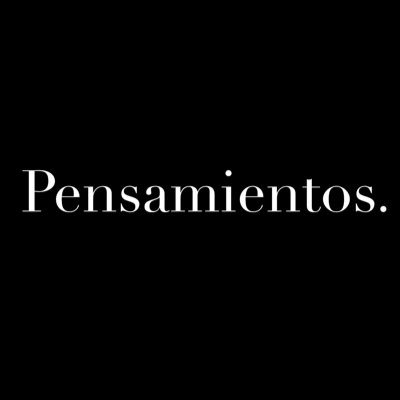 Solo pensamientos