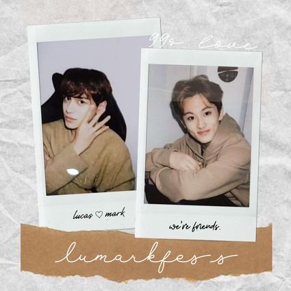 a place for sharing about LUCAS & MARK 🦁❤️🐯 use /lmk for menfess 💌 check rules on carrd! 🔗 sub account / pengaduan: @lumalkist