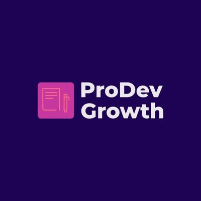 ProDev Growth is a professional development and coaching consultancy firm. We teach professional development success. 📈 Follow for tools & tips!