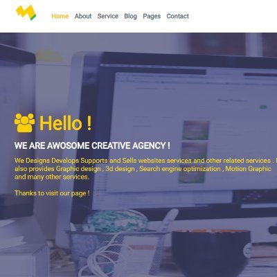 Hey! Are you looking for a experienced designer or developer? we are creative agency . we have more than 2+ years of experience in Web Design & Development .