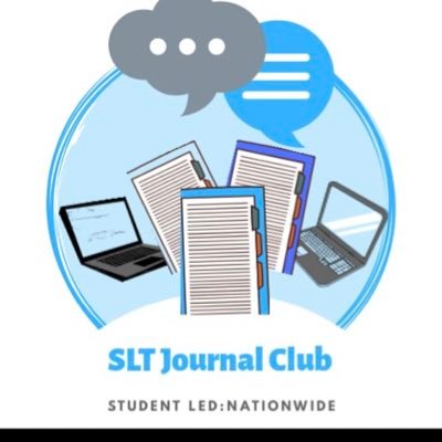 National Student Led Journal Club for SLT students across the UK!
Founder: @AmberV_SLT @SLTsocietyEssex
#studentledjournalclub