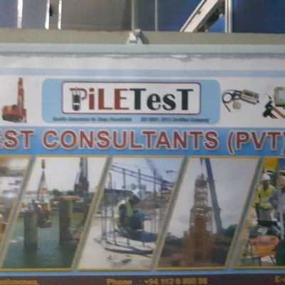 PiletestL's profile picture. We are leading pile testing and geotechnical engineering company in Sri Lanka.