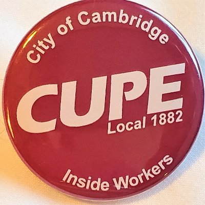 Members of Canadian Union of Public Employees, CUPE Local 1882 - City of Cambridge Inside workers