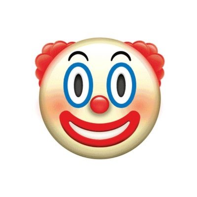 TheClownMoment's profile picture. If you get followed you are probably a clown