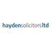 Hayden Solicitors (@haydenslaw) Twitter profile photo Hayden Solicitors (@haydenslaw) Twitter profile photo