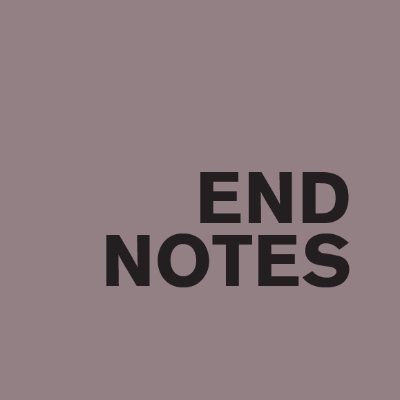 Endnotes (@endnotesjournal) | Twitter