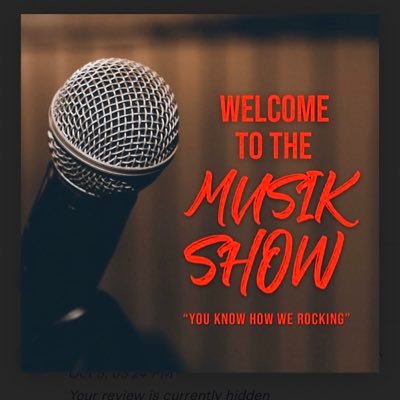 Welcome to the MusikShow a week podcast (host)