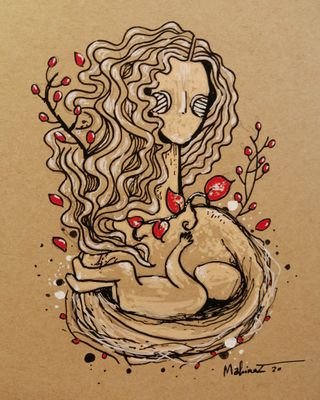 mahinazabdLaziz's profile picture. Freelance artist 🖤 and a full-time mother 🤍