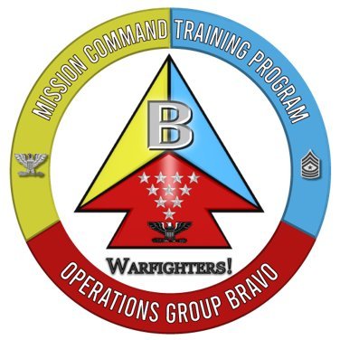 Official Page of the Mission Command Training Program, Operations Group Bravo. (Following, RTs ≠ endorsement)