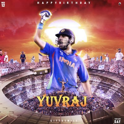 #GetupAndDoitagain @YUVSTRONG12⚜️