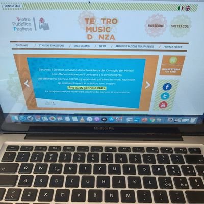 L'Ufficio Stampa del Teatro Pubblico Pugliese. La sede è a Bari.