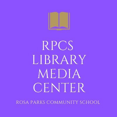 The Official Twitter Handle for the Library Media Center of Rosa Parks Community School/Central in the Orange School District #BookStars