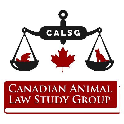 Canadian Animal Law Study Group is a national Animal Law group of lawyers & academics.⚖️🐾 Mission: Improve lives of all animals.  #A2JForAllSpecies| ≠Legal Adv
