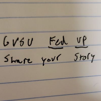 A student at GV just fed up with how the University is handling the pandemic. They aren't doing well by the students, the faculty, and our mental health.