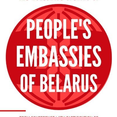 Belarus People's Embassy (UK) created by diaspora per resolution of @BelarusCongress with support of @Tsihanouskaya, @nau_belarus and https://t.co/lmYbfZMYje