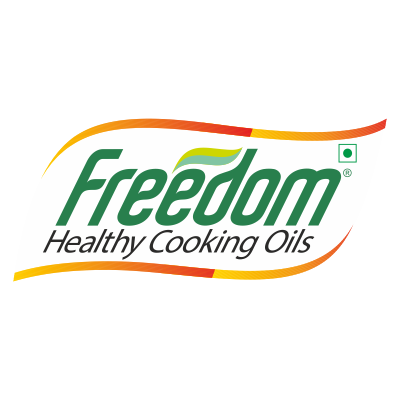 Freedom promotes ‘guilt-free eating’. Freedom Refined Sunflower Oil is a leading brand of Sunflower oil in Telangana, Andhra Pradesh & Orissa.