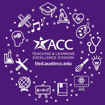 Official Twitter of Austin Community College's Teaching & Learning Excellence Division. #TLEDupdates #iamACC #accTLED #accdistrict  #ACCexcellence