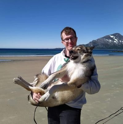 Nordlending (han). Statstweeter. Bilder av min pensjonerte sledehund, Mikkel, og politisk indignasjon.