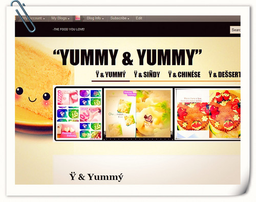 Hi, I am Sindy, I created a blog on wordpress, it is about cusine. Welcome everyone to visit. Thank you!