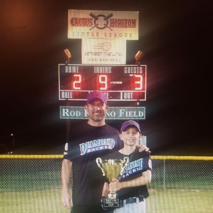 Dad, Baseball Nerd, Buckeye Diehard in AZ. Love watching my kids do their stuff!