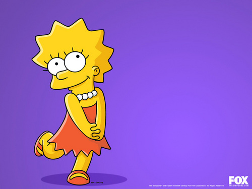 Daughter of marge and homer, bart and maggie's brother.