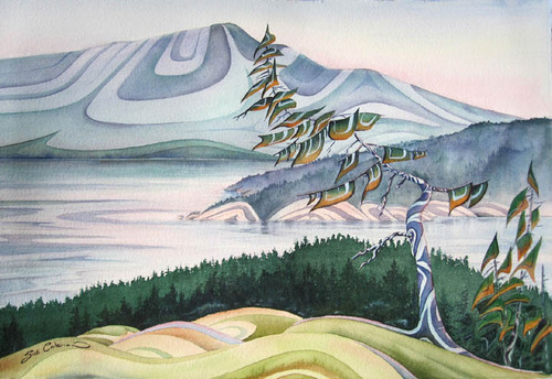 Born in England, Sue is a Canadian watercolour artist and writer.
We all walk a different path in life but we all share the same forest. Tim Mohan..Metis.
