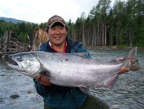 Kitimat River Driftboat Trips for Steelhead and Salmon. Jetboat Trips on the Skeena River.
Saltwater Charters out of Kitimat and Prince Rupert. Packages