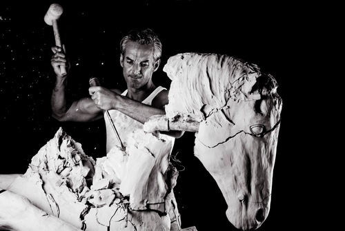 Contemporary (well I think I'm alive)  figurative sculptor