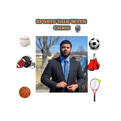 Twitter account for podcast Sports talk with Chris Class 2023 at the first HBCU Lincoln University GPA 3.3 Track & Field athlete
