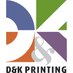D & K Printing (@dkprinting) Twitter profile photo D & K Printing (@dkprinting) Twitter profile photo