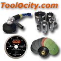 Diamond tools for stone/concrete i.e. diamond polishing pads, diamond core drill bits, wet stone polishers, and other granite tools, concrete polishing tools.