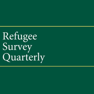 The RSQ is a peer-reviewed, academic journal that focuses on the challenges of forced migration from multidisciplinary and policy-oriented perspectives