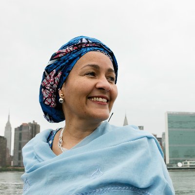 Deputy Secretary-General of the @UN Amina J Mohammed. Committed to the #SDGs and building a better world for all.
