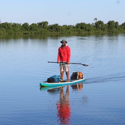 Paddle big rivers, bit of wrestling, dad.