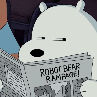 Ice Bear is doing his best 👑