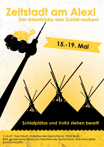 Für die ökologische Wende, für die Demokratisierung des Strommarktes, für Luft und Liebe und gegen Kernenergie. Because we are concerned.