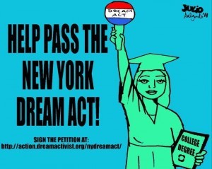 Follow us and Help us pass the New York DreamAct