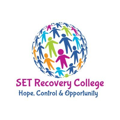 Recovery College offers free educational courses following the key principles Hope, Control & Opportunity to manage your overall mental health & well-being.