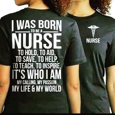 A nurse.
Got love and passion for my job.
