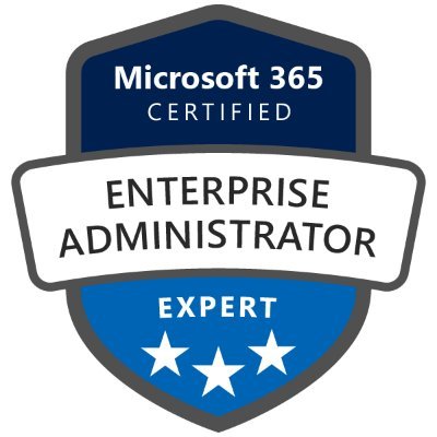 Microsoft Certified Enterprise Administrator, Cloud Asociate, Infrastructure & Productivity. MVP Reconnect