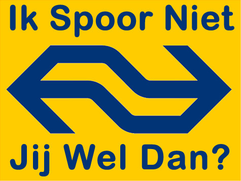 Als Je denkt dat Je Niet Spoort? Follow & Rt onze Leuke Tweets. Heb Jij Leuke Ik Spoor Niet Tweets? Stuur ze op naar: WijSporenNiet@live.nl