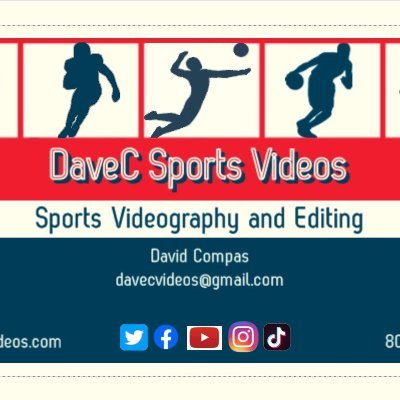 David Compas

DaveC Sports Videography - highlight videos for recruiting and more - Also find me on Instagram, Tiktok, Facebook and YouTube!